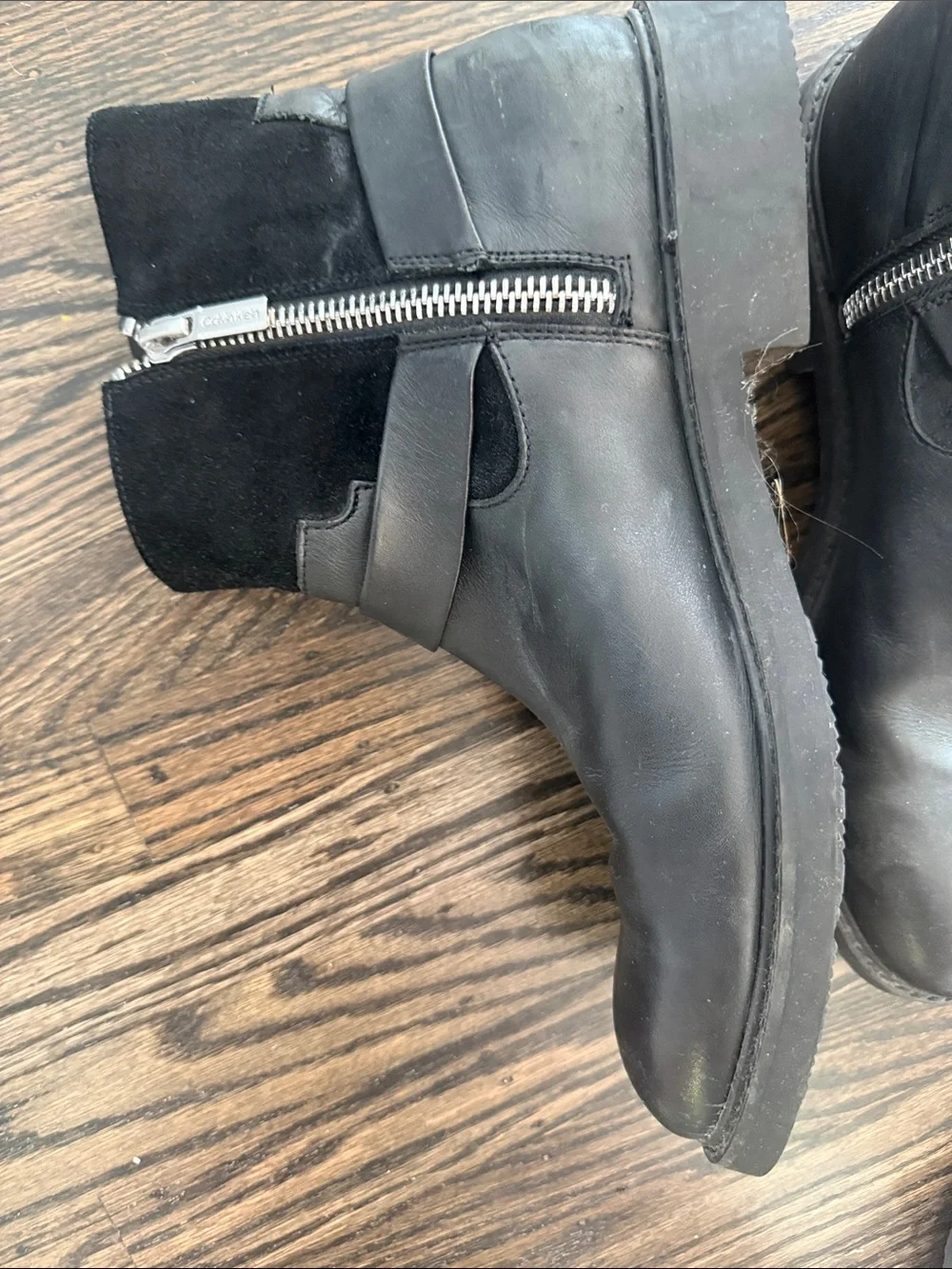 Calvin Klein Boots with Side Zip
